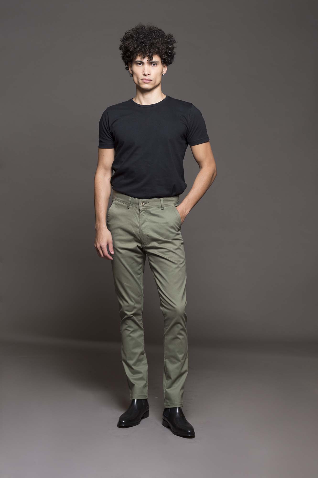 3304VE - BORG DENIMWEAR REGULAR FIT VERDE